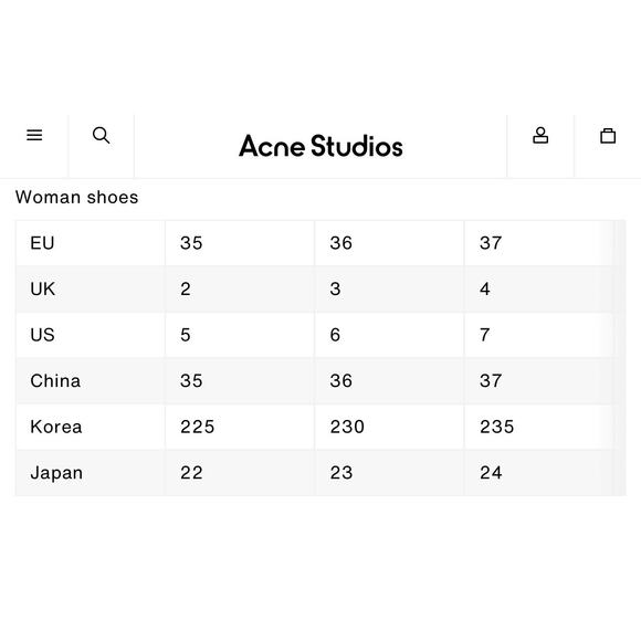 Acne Studios black brass soft leather booties stacked heel basic size 37 / US 7 - Picture 13 of 13